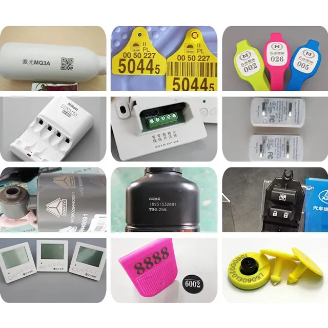 Number Marking Co2 Laser Printer Machine for Plastic Water Bottle Date Coding Logo Printing 3D Fiber Laser JPT Laser Source