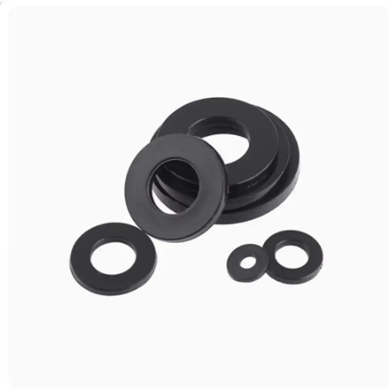 All size M2 M3 M4 M5 Black Or White Nylon Flating Washer DIN125