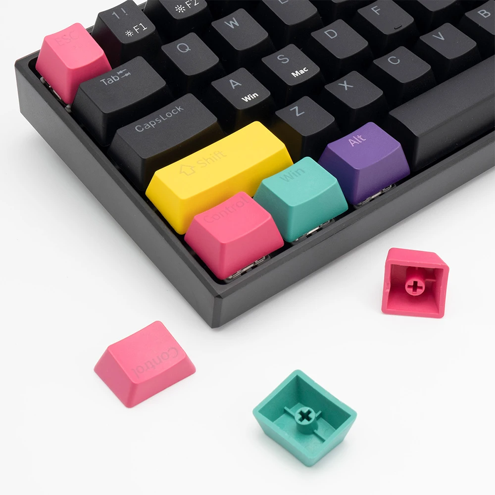 Velocifire Multi Color Oem Mechanical Keyboard PBT Keycaps Set