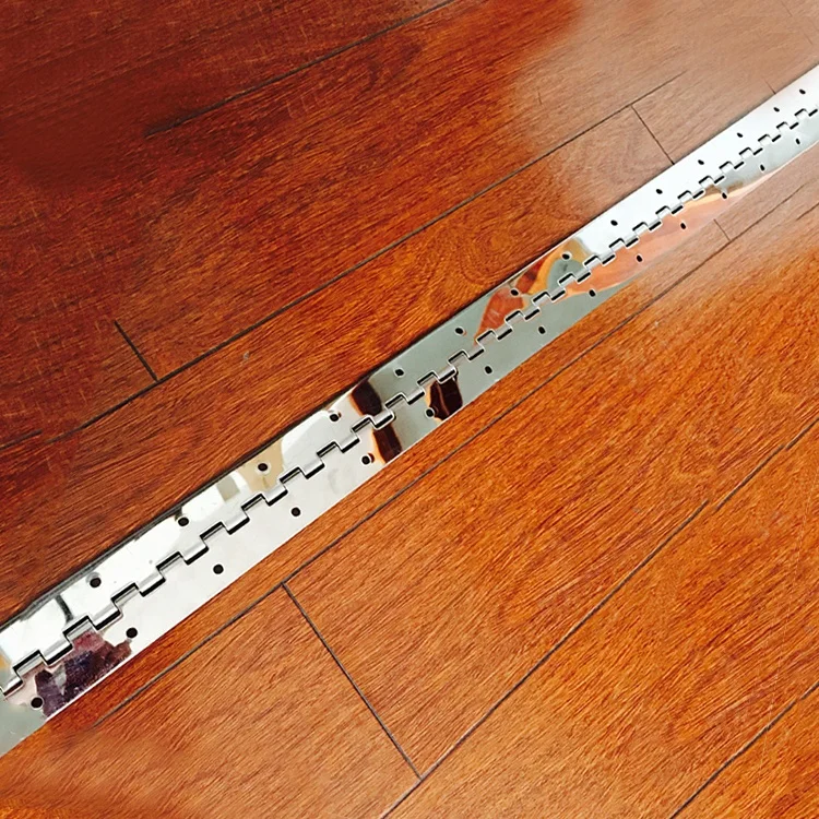 Promotional cheap high quality long aluminum continuous offset piano hinge