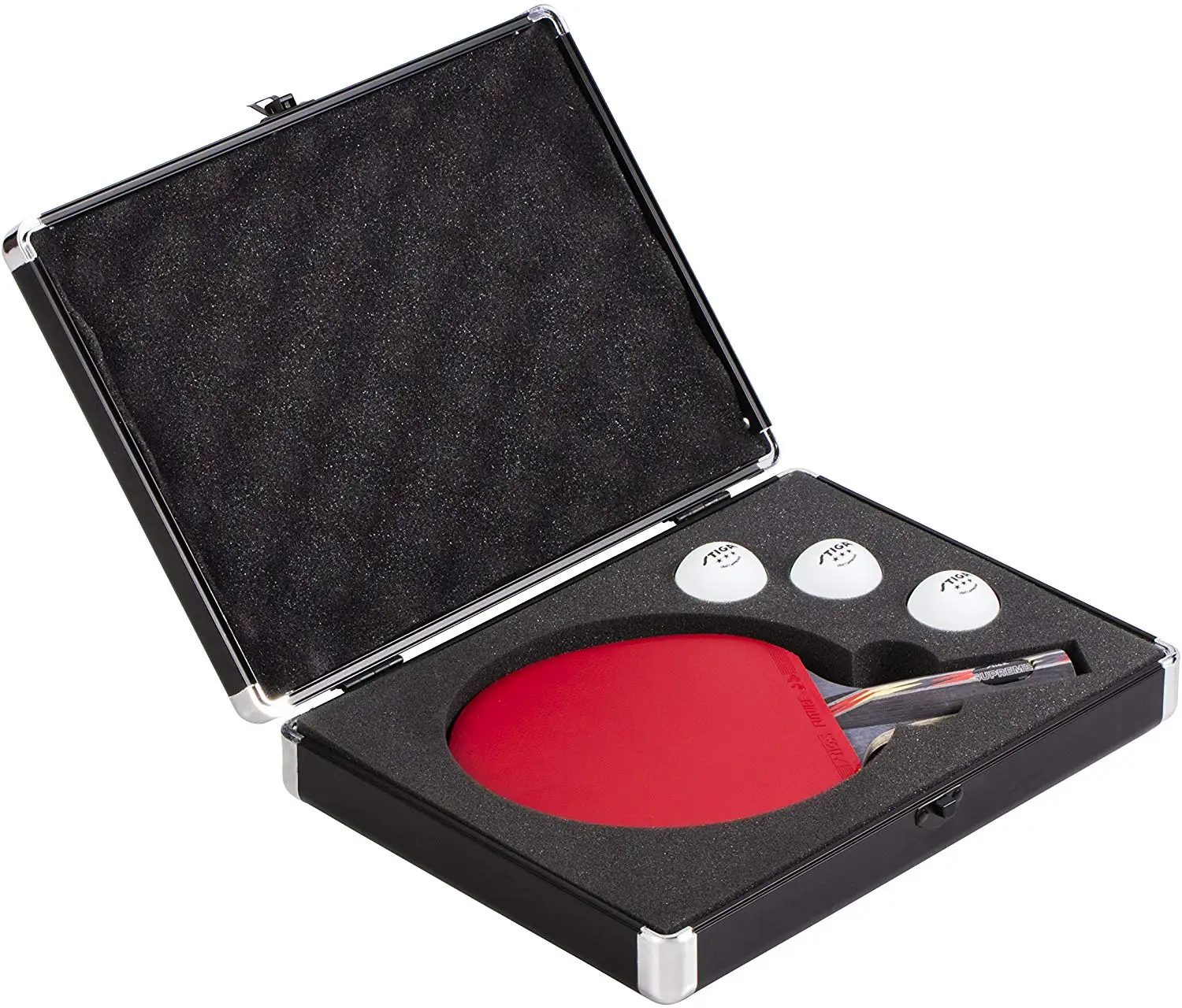 tibhar stigar nittaku butterfly hard carrying aluminium Table Tennis racket case