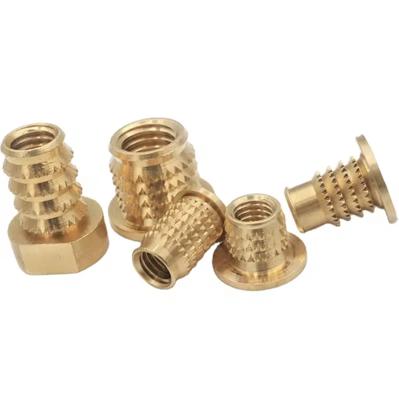 M3 M4 M5 M6 M8 hot melt nuts Injection molded nuts Knurled Injection Nut