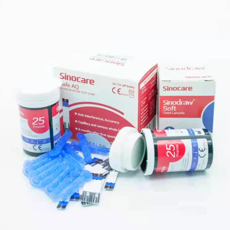 Профессиональное производство дешевые тест-полоски для сахара в крови глюкометр цена