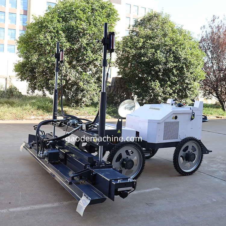 GD100-4L China Supply Hot Sale Concrete Laser Screed Self Leveling Vibrating Machine For Road Construction