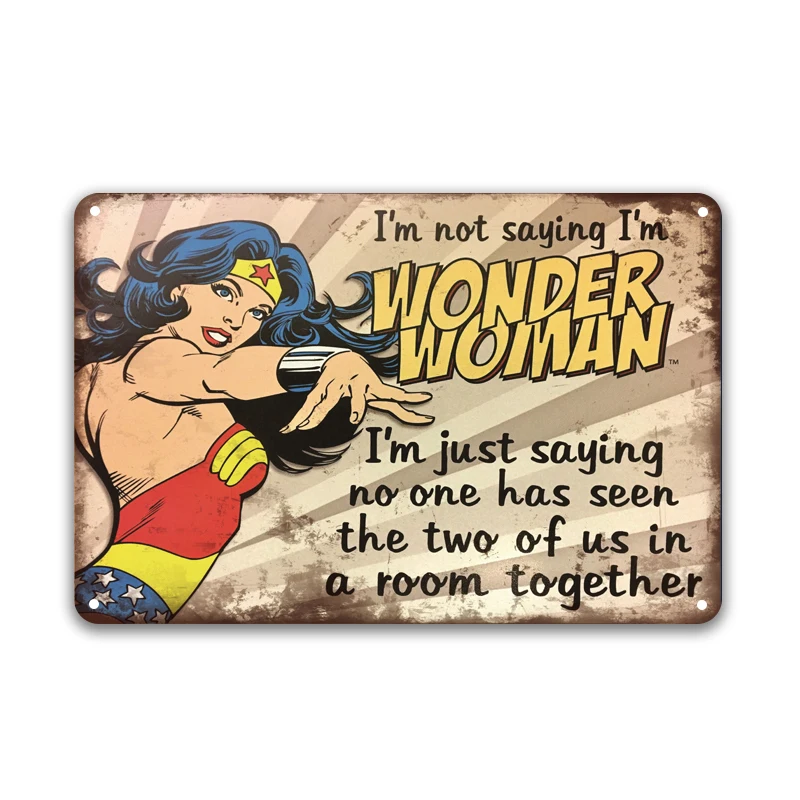 Best Sale Anime Tin Wall Signs Metal Crafts For Home Vintage Poster Tin Signs Wholesale For Bar Garage Wall Decoration