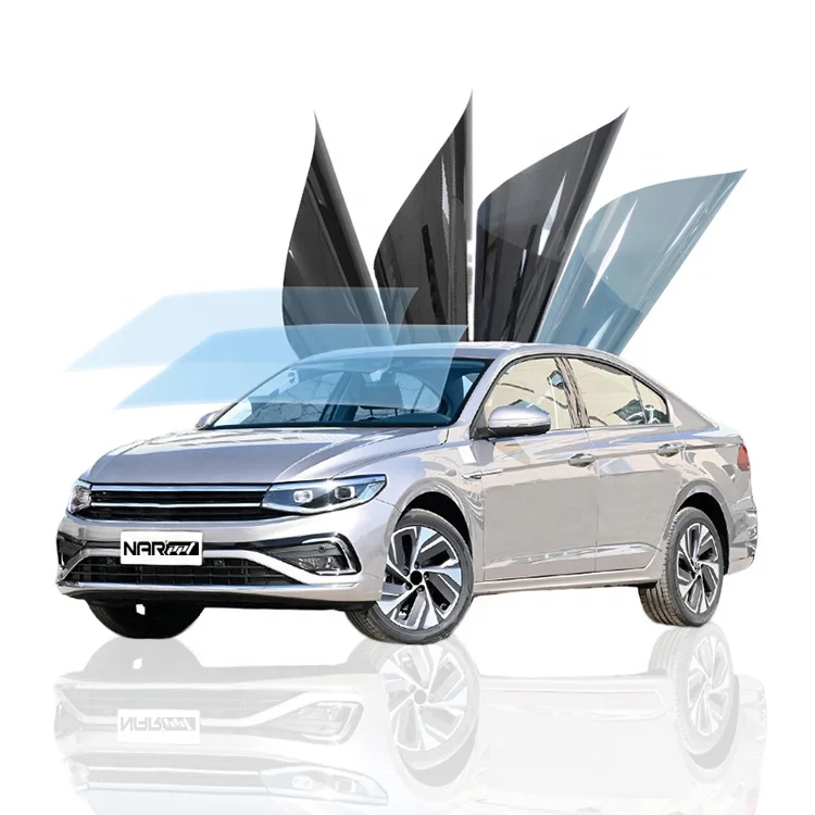 Прямая Продажа с завода нано-керамическая пленка тонировка УФ-блокирующая 1-слойная Солнечная Оконная 1 52*30 м Тонировочная для автомобильных окон