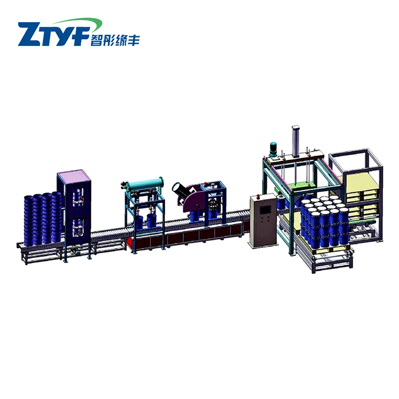 Made in china GZ-D non-standard custom filling line control for chemical industry