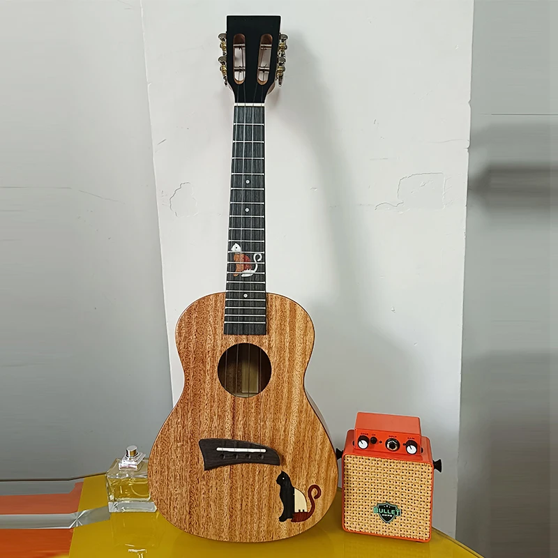 musical instruments solid mahogany wood body ukulele concert wooden ukulele all solid