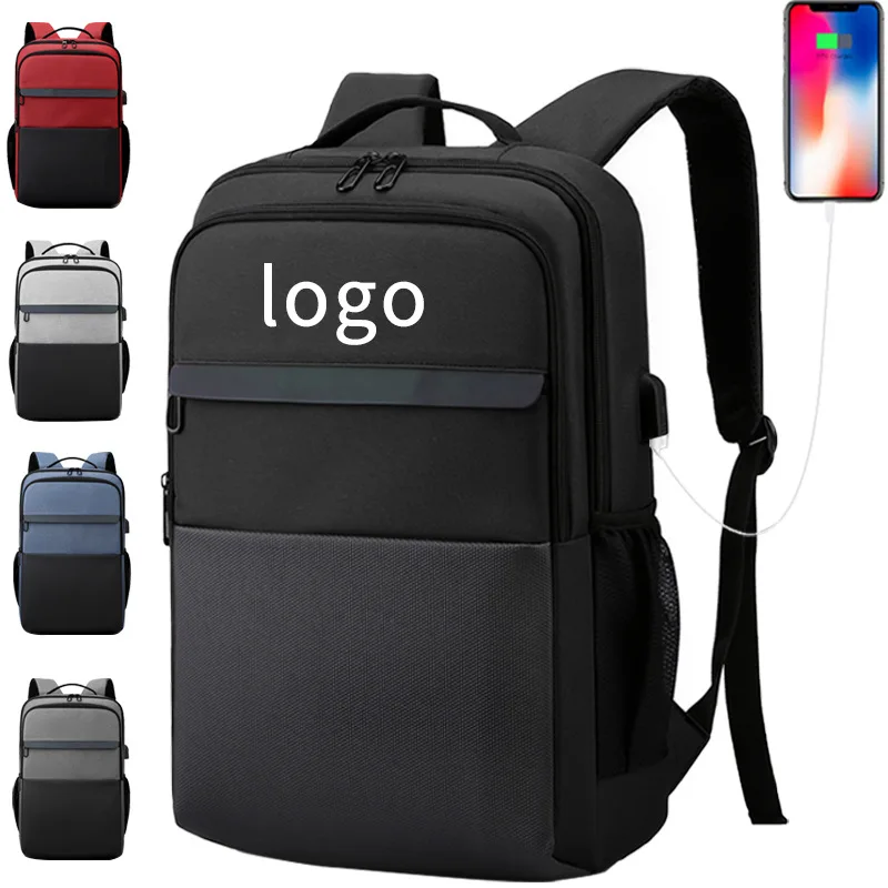 Laptop Backpack Oem Sac A Dos Men Business Travel Smart Nylon Designer Waterproof Usb Mochilas Bagpack Laptop Backpacks