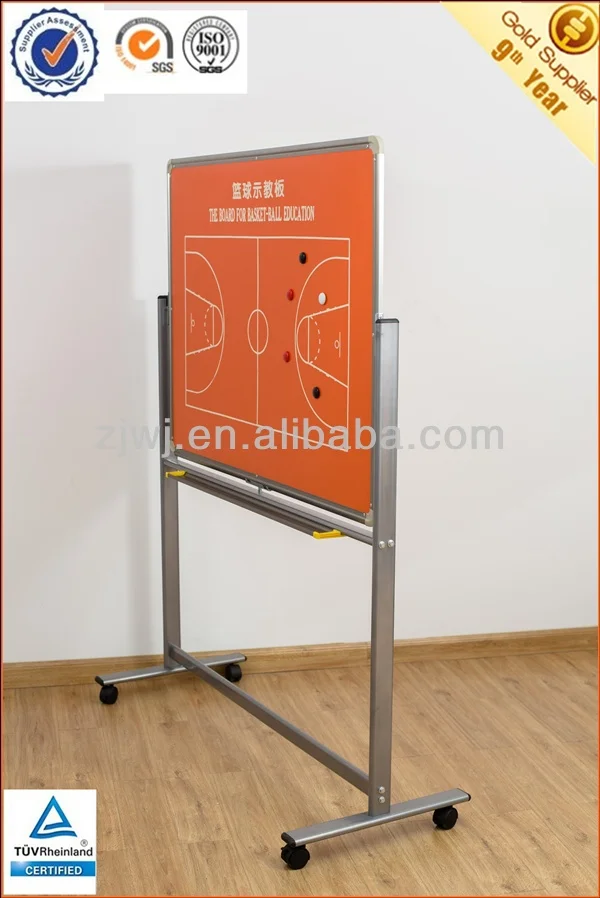 Magnetic marker basketball white board with stand