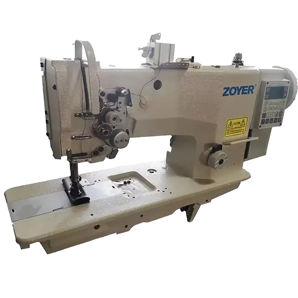ZY4420-D4 сверхмощная интеллектуальная двухигольная швейная машина ZOYER