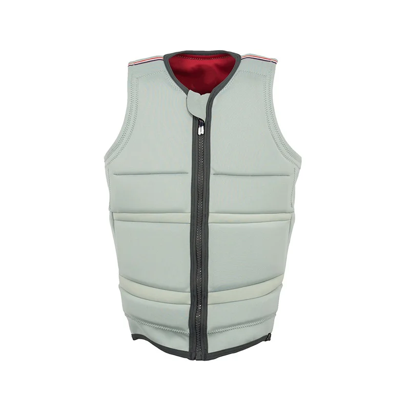 Customized High Quality Front Zip Men Life Vest Rescue Swimming Rafting Kayak Vest Neoprene Life Jackets Adults