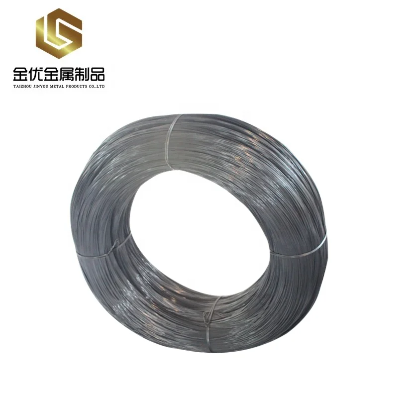 Black SAE1070 High Carbon Steel Wire Spring Cold Drawn Black Wire