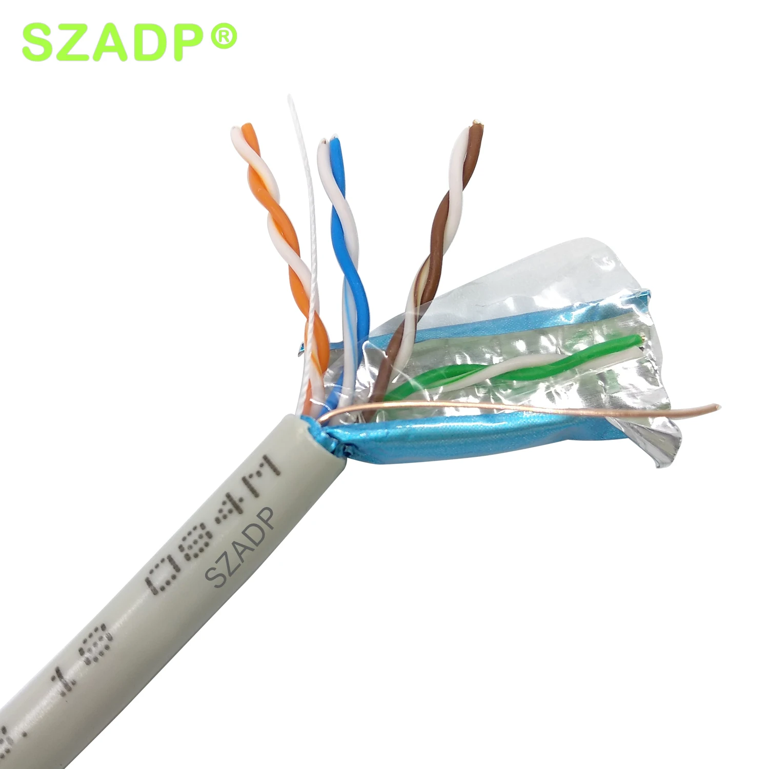 Utp Stp Sftp Cat5 Cat5e Cat6 Cat 6 Shielded 23awg 4 Pairs Pvc Lszh Jacket Indoor Lan Ethernet Network Cables 305m 1000ft Box