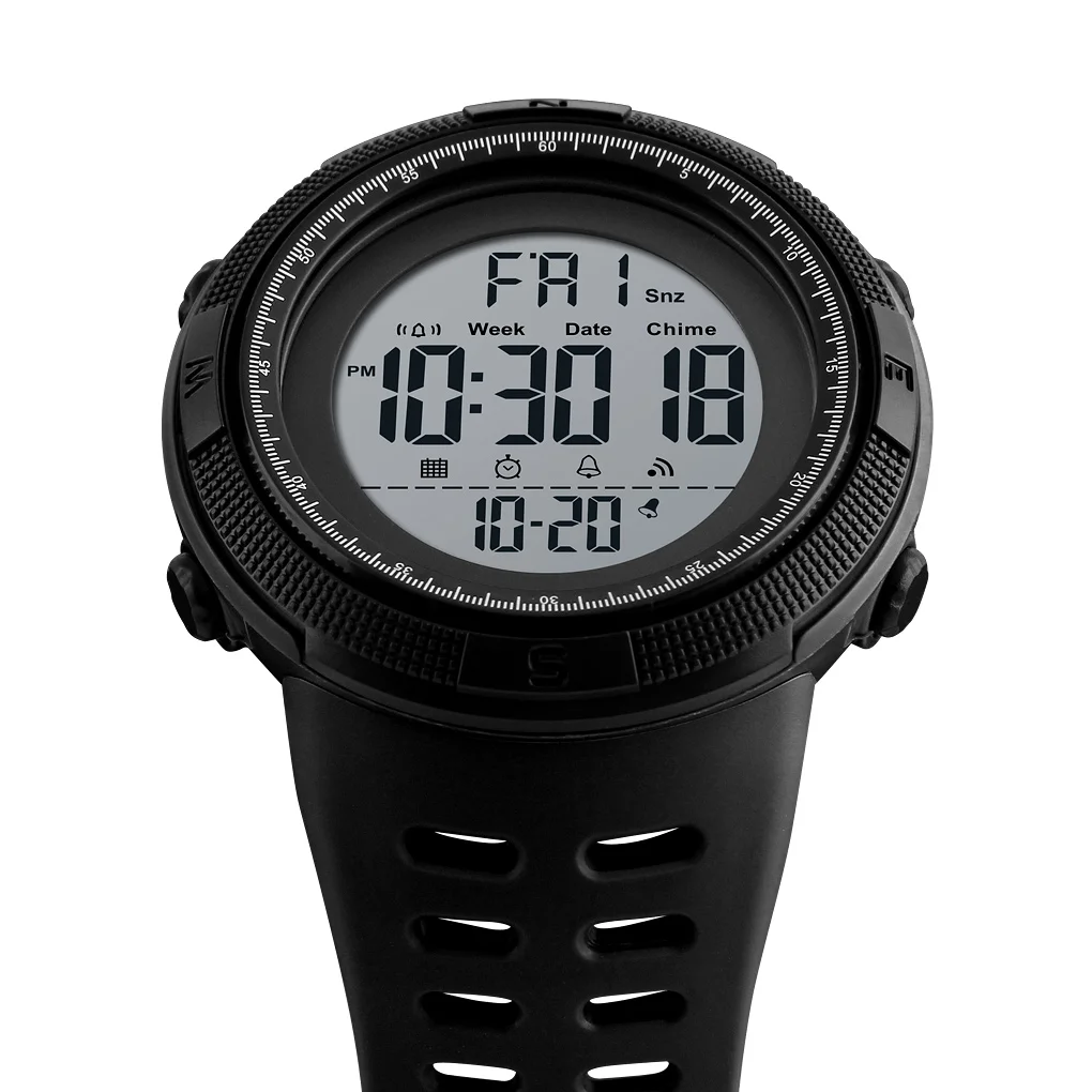 Skmei 1251 reloj deportivo mens wrist watches provete label digital sport watch for men