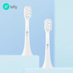 2021 changeable Replacement brushhead for Sonic Electric Toothbrush for infly T03S Sonic Electric Toothbrush