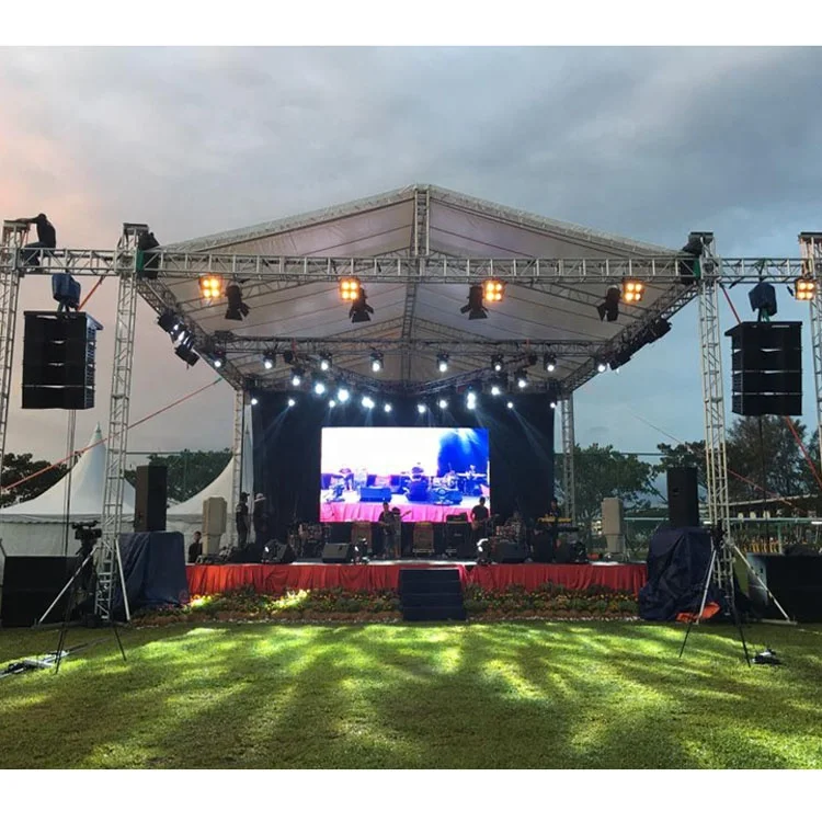 Concert display simple manufacturer wholesale line array speaker truss