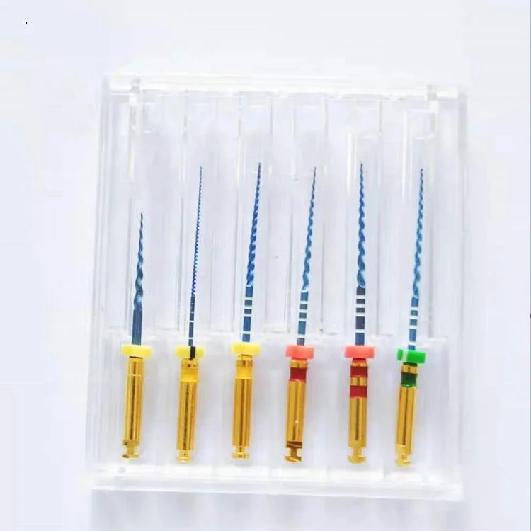 Dental root canal high flexibility rotary super files  for endodontics treatment