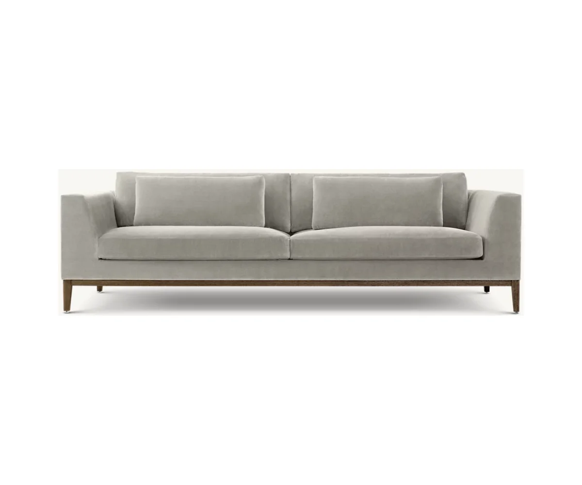 Moderne Customizable Size Living Room Furniture Solid Wood Comfortable sofa modern