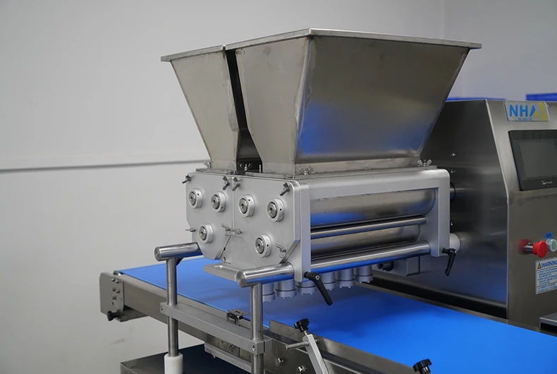 Commercial Biscuit Pouring Machine Double Color Cookie Dropping Machine Double Color Cookie Machine