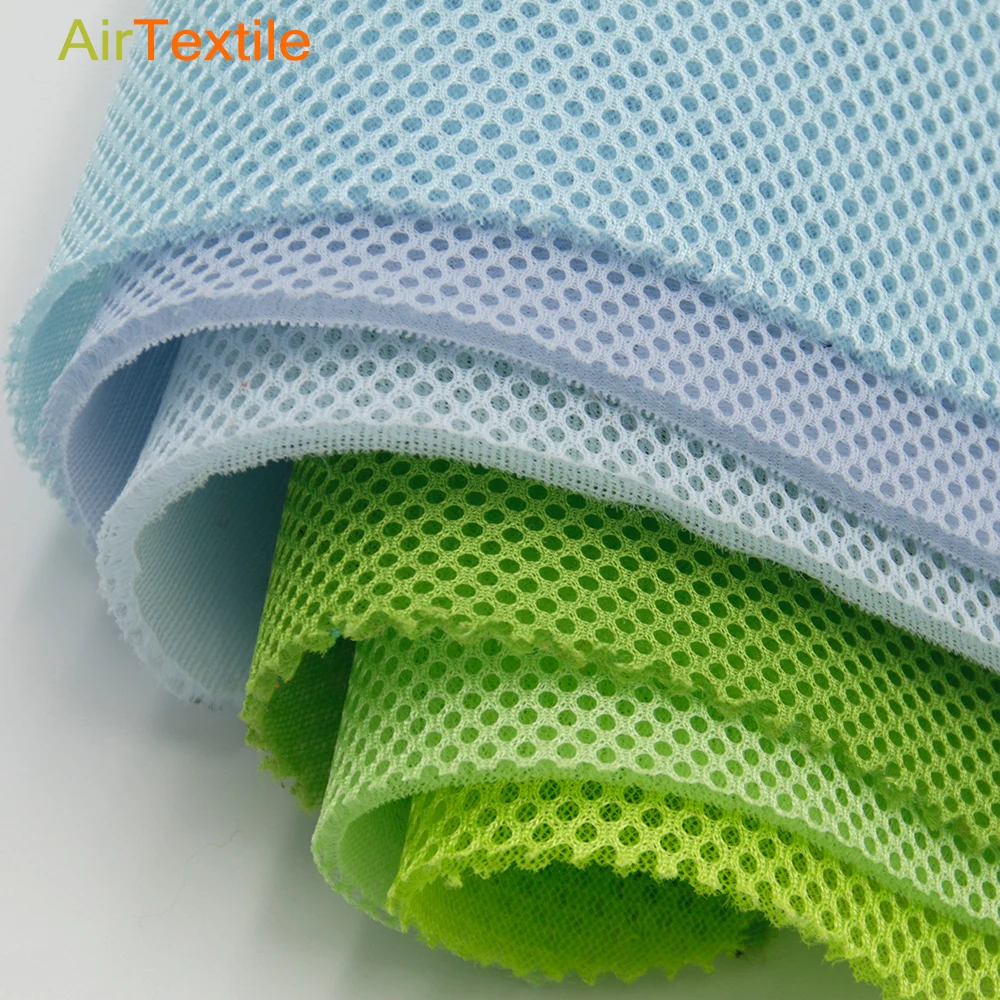 Polyester Sandwich Air Mesh Fabric for Knapsack Belt Usage