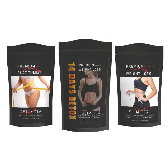 Herbal tea 14 days beauty tea private label ODM OEM slimming tea detox weight loss natural