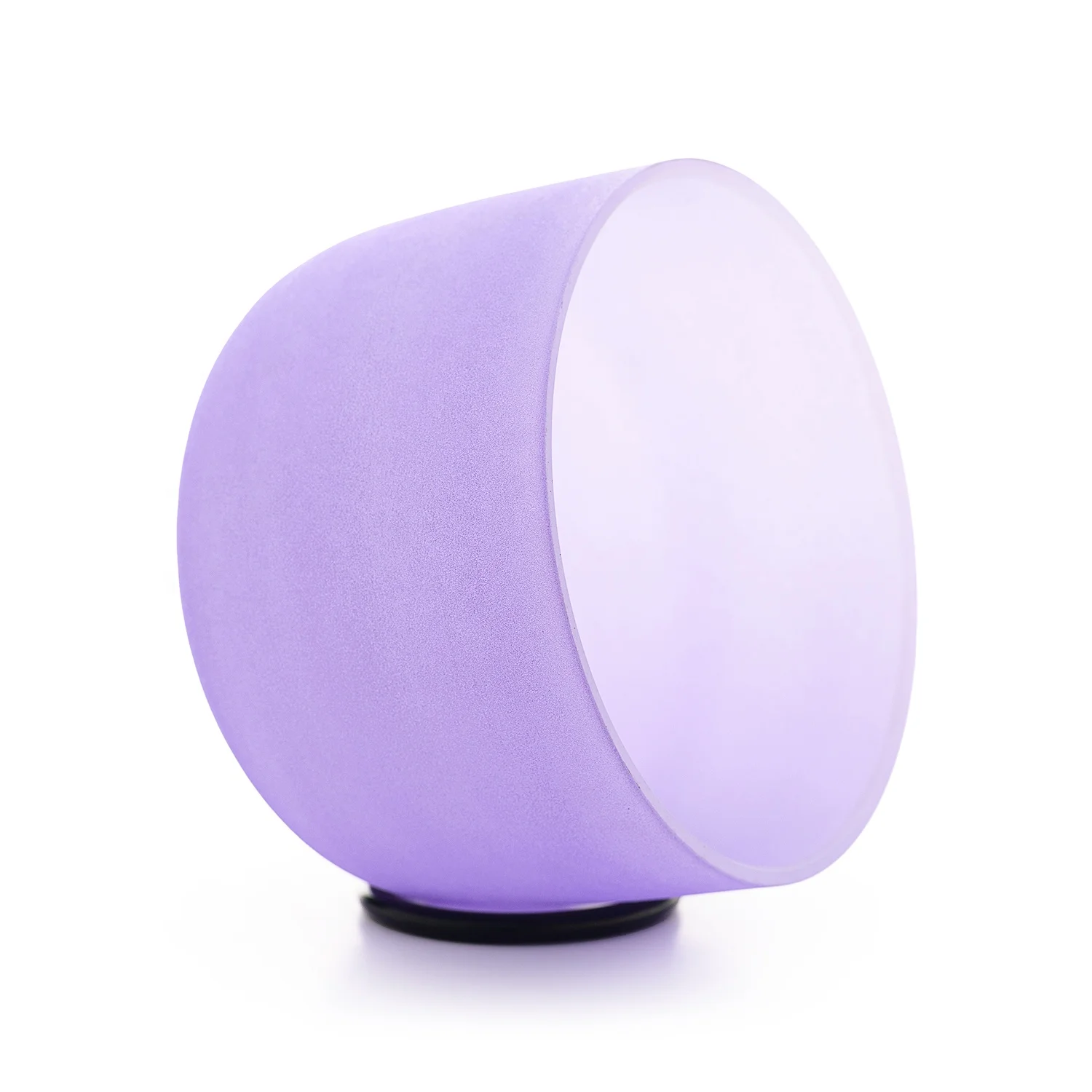 7-12 inch set of 7 pcs Light Colored Quartz Crystal Singing Bowl with Carry Cases for Sound Healing and Meditation