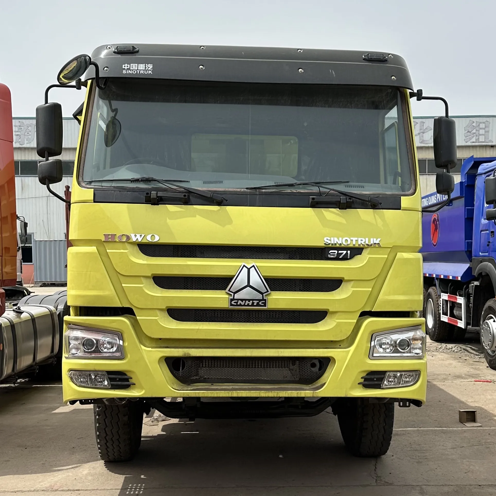 Weichai 371HP дизельный тягач 6x4 используется ручная/автоматическая коробка передач левый Евро 3 быстрый тяжелый грузовик с прицепом
