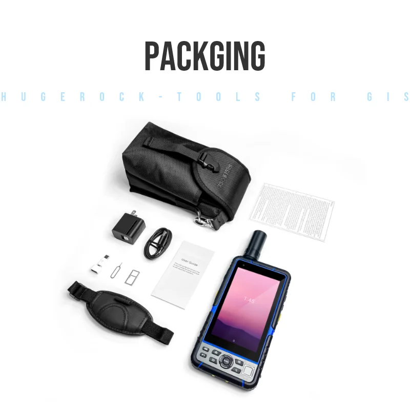 HUGEROCK G60F cors system pda hand held pos terminal android industrial rugged panel gps navigation rtk  antenna