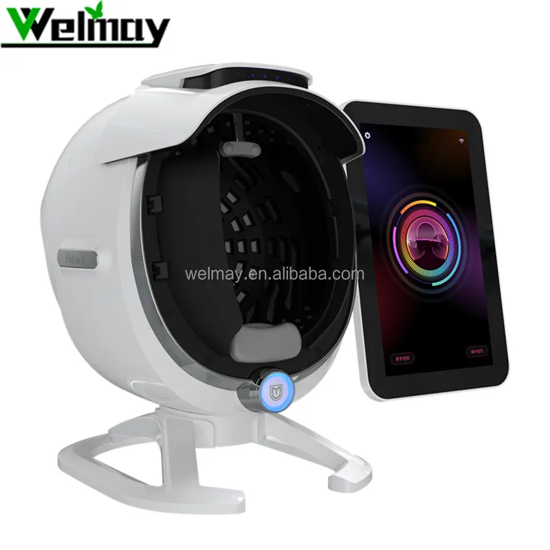 New Face Smart Skin Analyzer Portable Spa Equipment Skin Analysis Tester Face Scanner Skin Analyzer