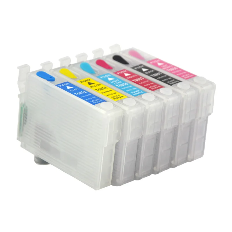 Refillable Ink Cartridge for T0851N T60 R330 with Chips
