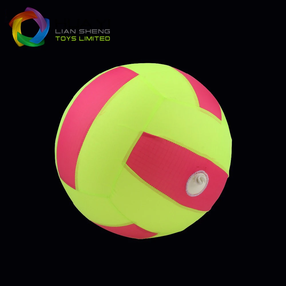 Wholesale New Design Baby Inflatable Soccer Balloon Toys jelly balloon ball Colorful Fabric Balloon Ball On Sale
