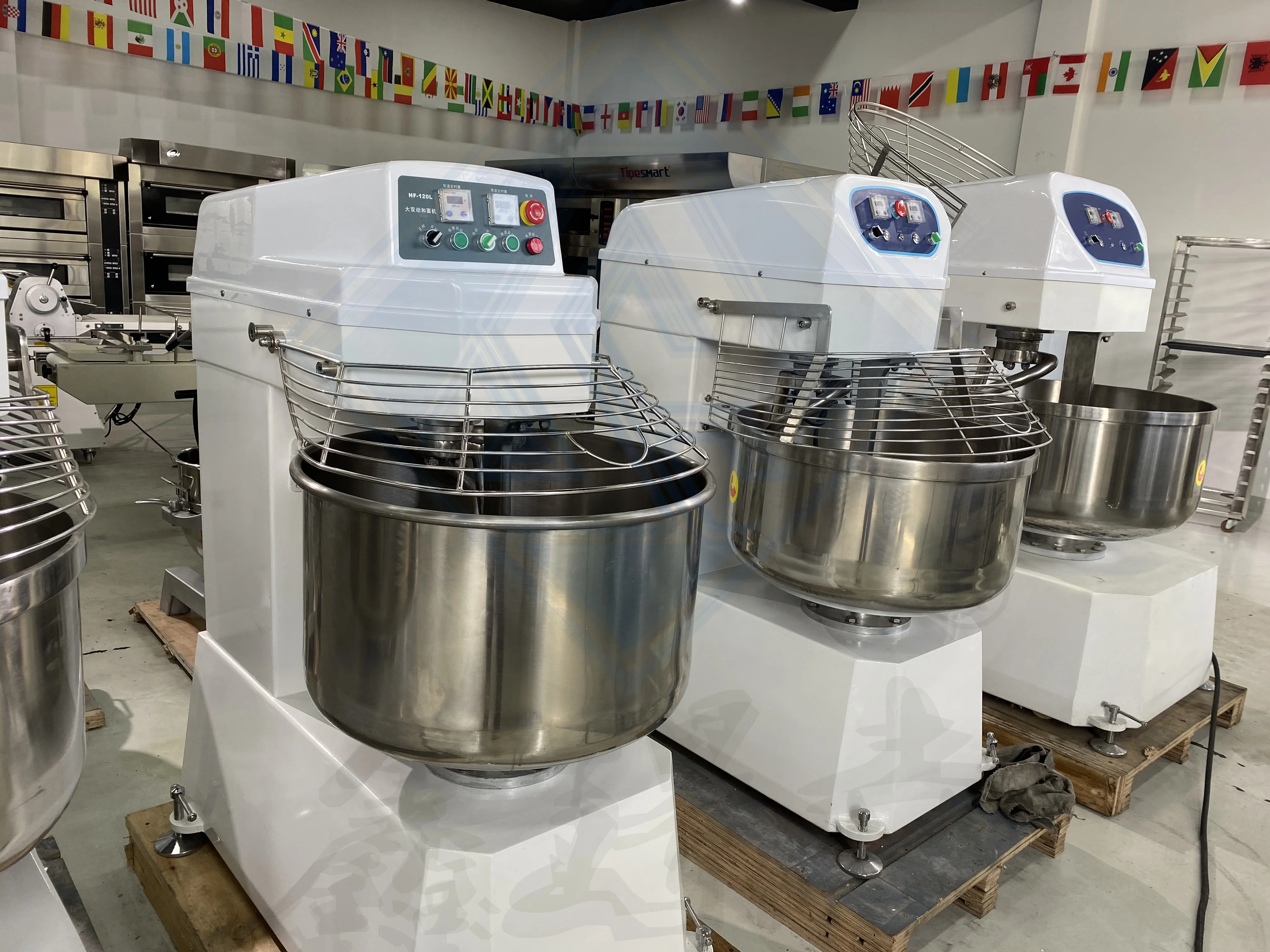 Planetary mixers food & beverage shop planetary mixer bakery machines 10L/15L dough sprial mixer machine