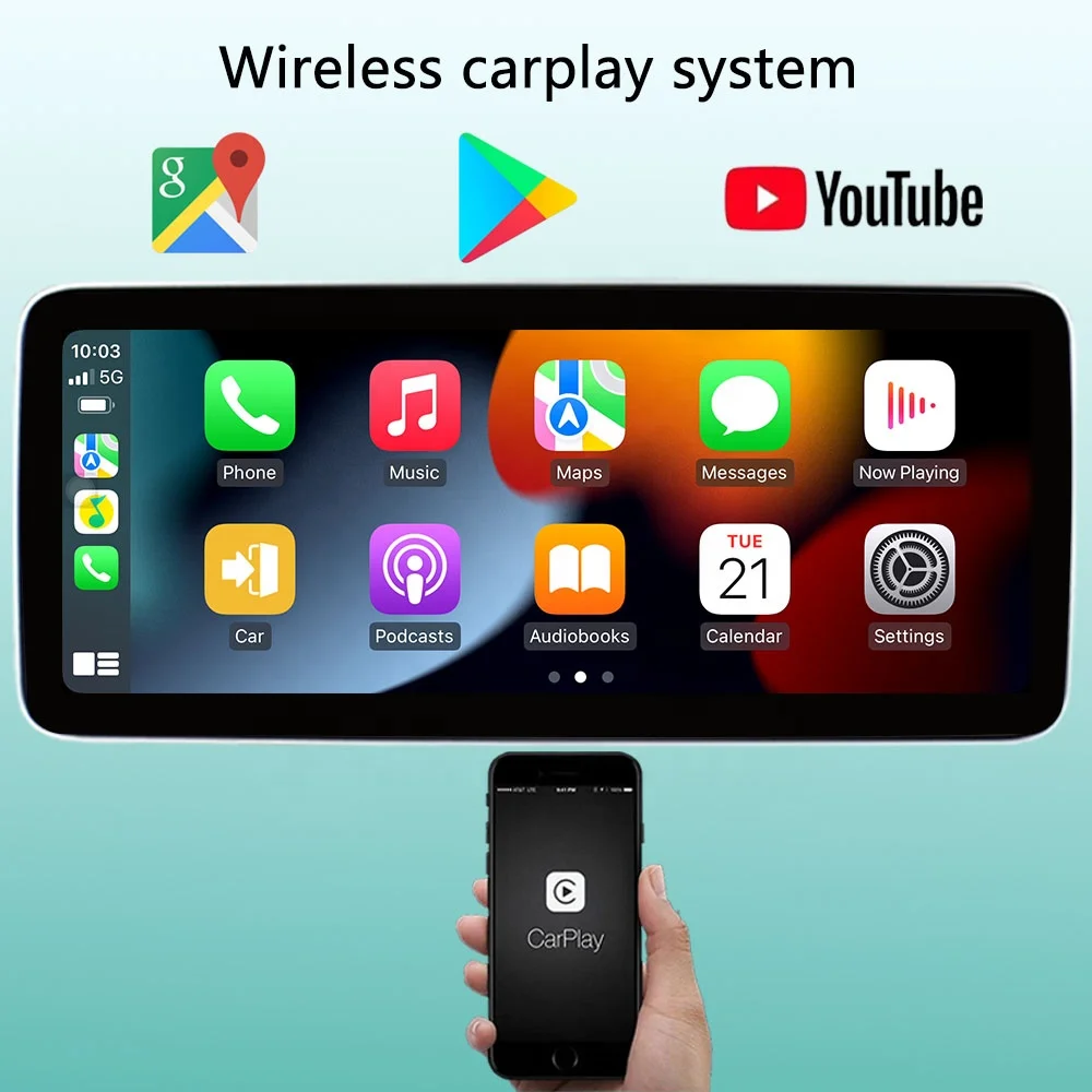 Hot Sale 10.25 inch Autoradio For Mercedes Benz Class GLA C156 2013 - 2018 Frame 2Din 4G Carplay Android Auto GPS Navigation