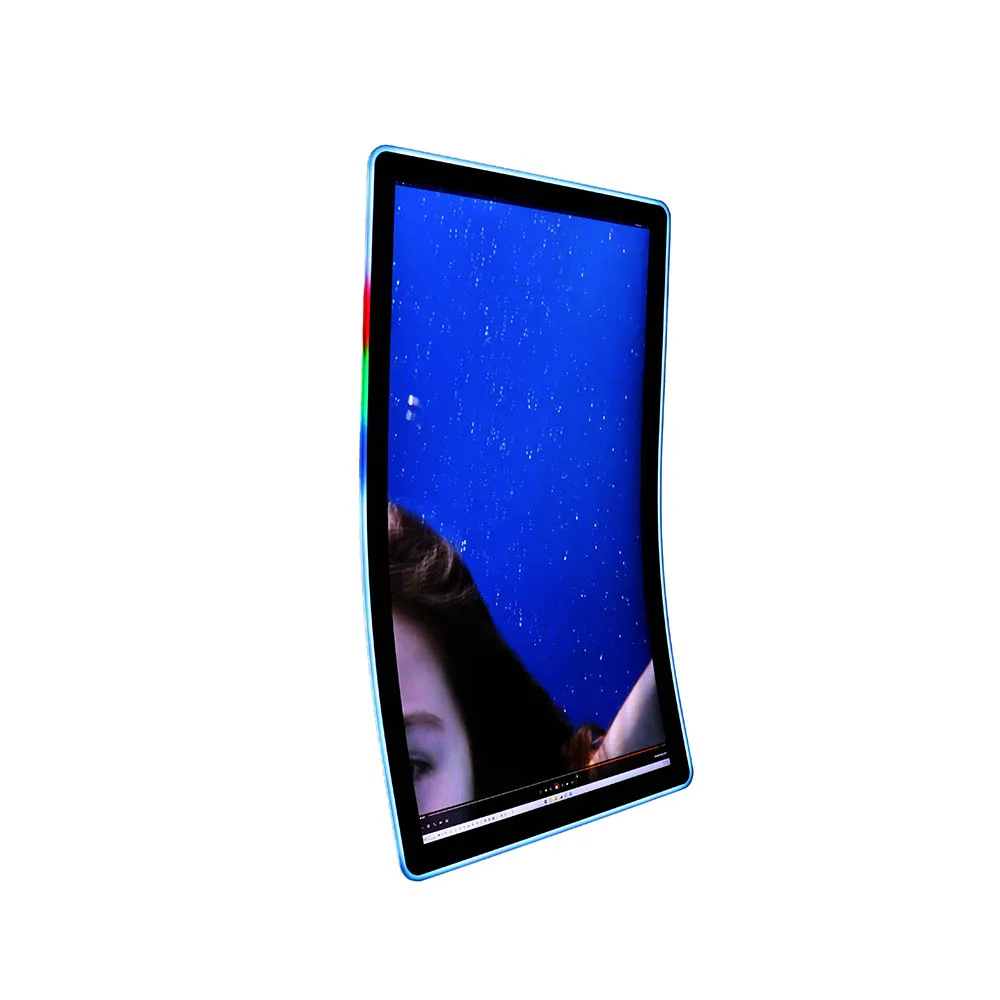 43inch 4K Curved Touch Screen Monitor With LED Light Strip For Gaming Machine/Gaming Cabinet/Amusement Machine