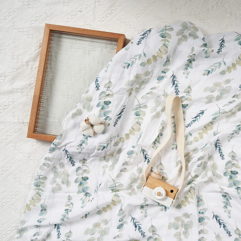 Design competitive price commercial wholesale 100% bamboo cotton receiving baby muslin swaddle baby blankets