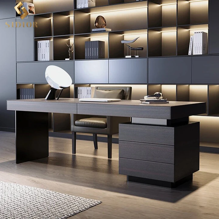 Hot Selling modern luxury home CEO manager office desk executive office desk