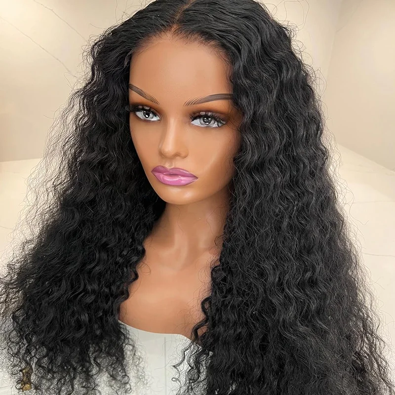 Clj Price Perruque Transparent Hd Istanbul Natural 13*4 Lace Frontal Deep Wave Ponytail Wig With Closures