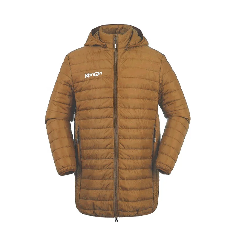 Outdoor Light Warm Duck Feather Custom Logo Nylon Black Hooded Winter Bubble Puff Filled Down Puffer Jackets for Men