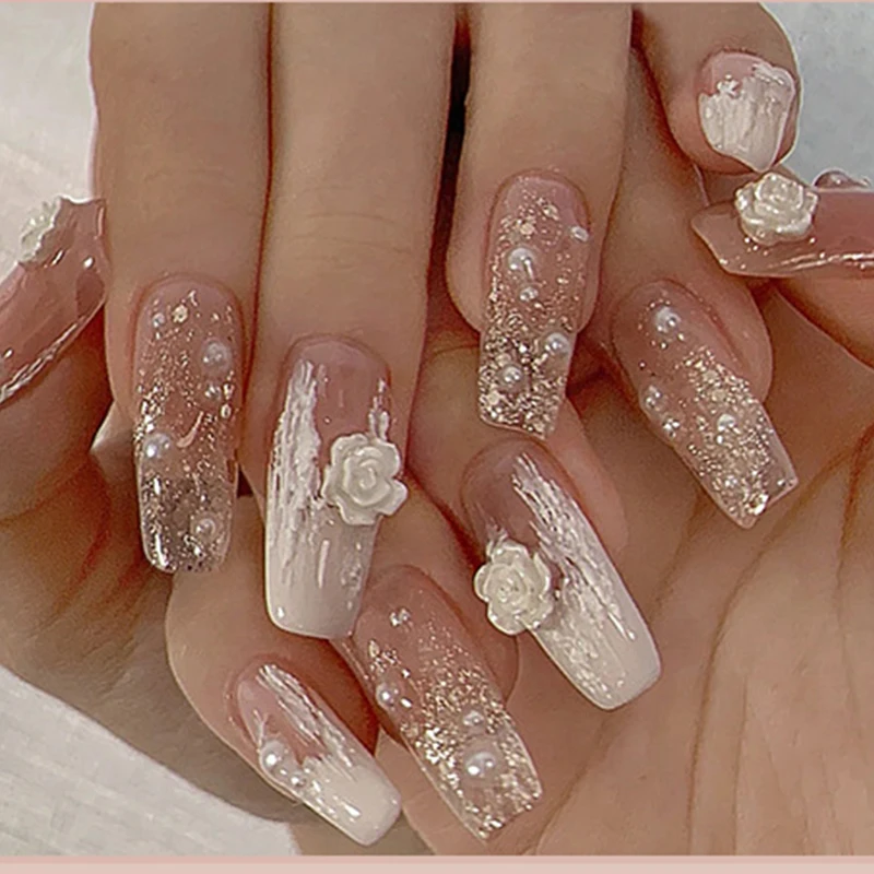 wholesale multiple styles stick on nails press on nails tips artificial fingernails Z281~Z320