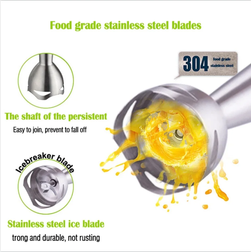 hot sale led light smart kitchen using electric  food  stick mixer  blender