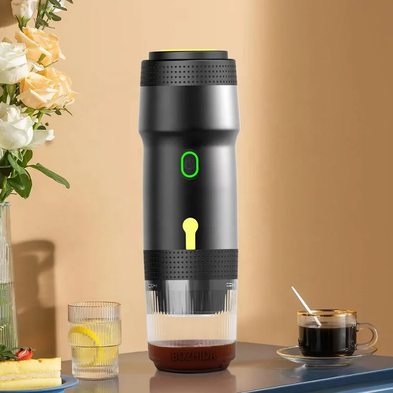 New Design Automatic mini adjustment drip hand coffee bean grinder smart coffee maker for travel