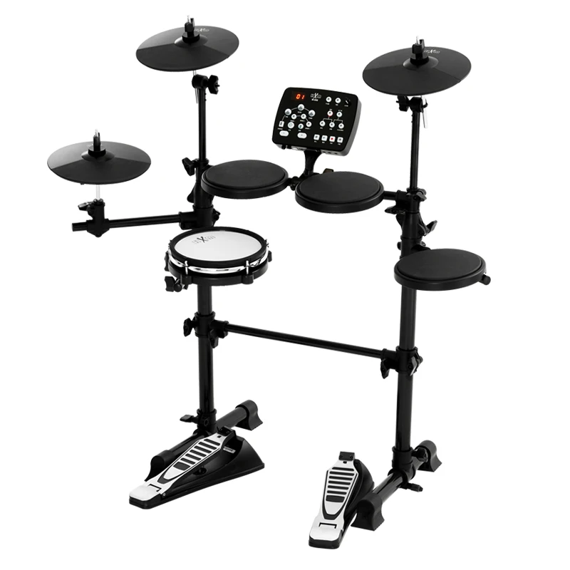 Double pedal simply entry level electronic drum set