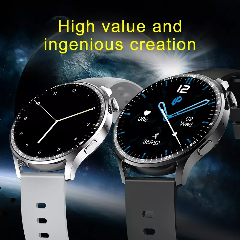 1.28 inch round NFC WS3 pro smart watch bracelet BT call heart rate music play Sport watches smartwatch
