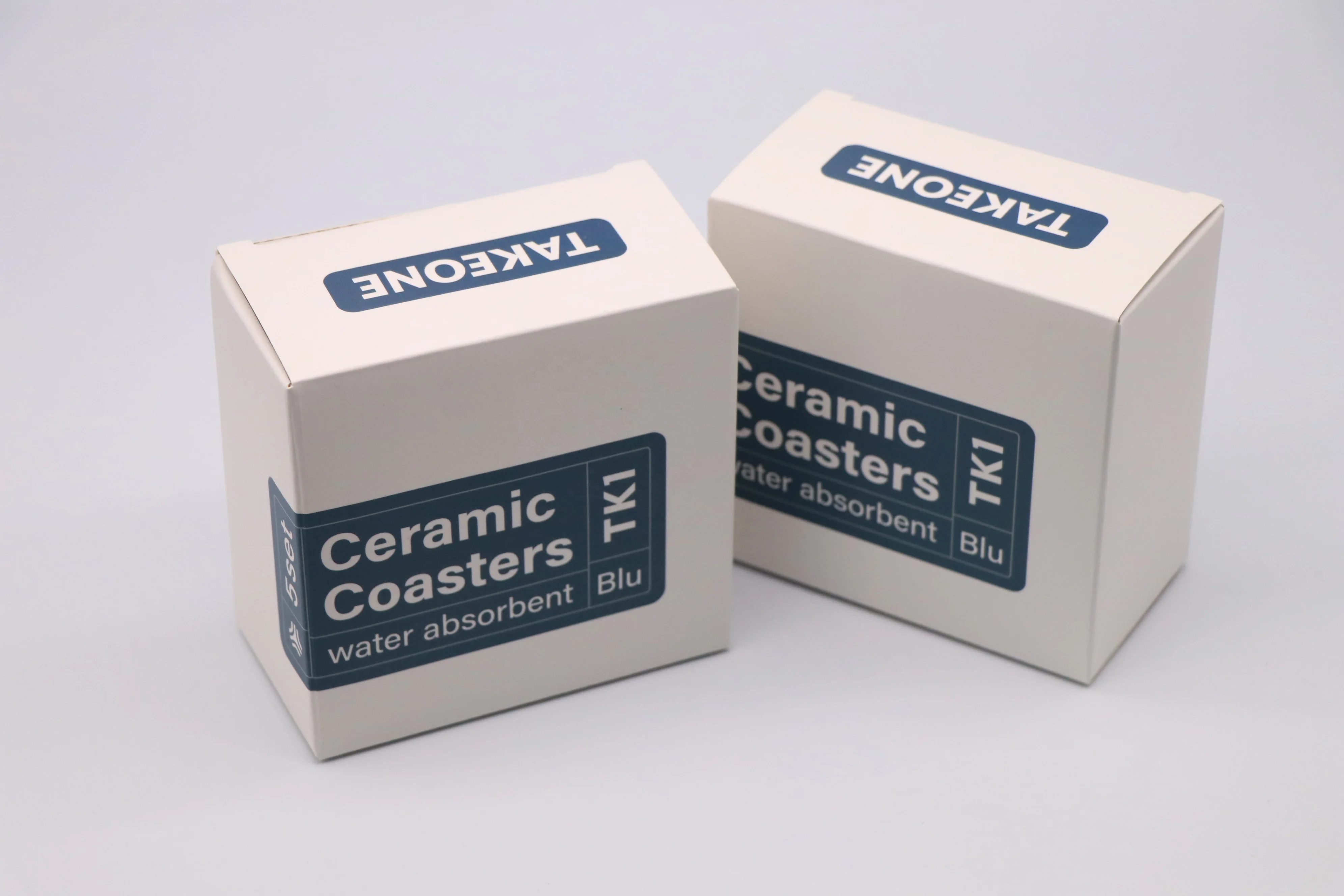 Factory Price Four Color Printing Over Matten Film Corrugated Paper Ceramic Cup Pad Packing Box