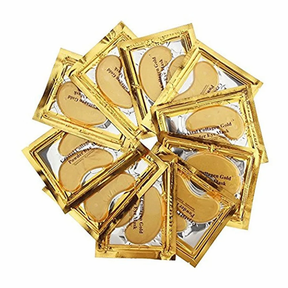 
24K Gold Eye Pads Hydrogel Mask For Anti Aging Anti Wrinkle 