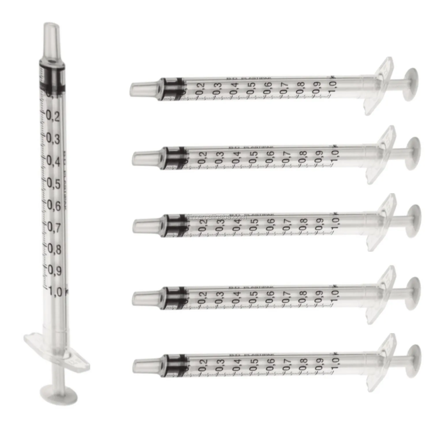 
1ml Syringe Luer Lock or Luer Lock tip 