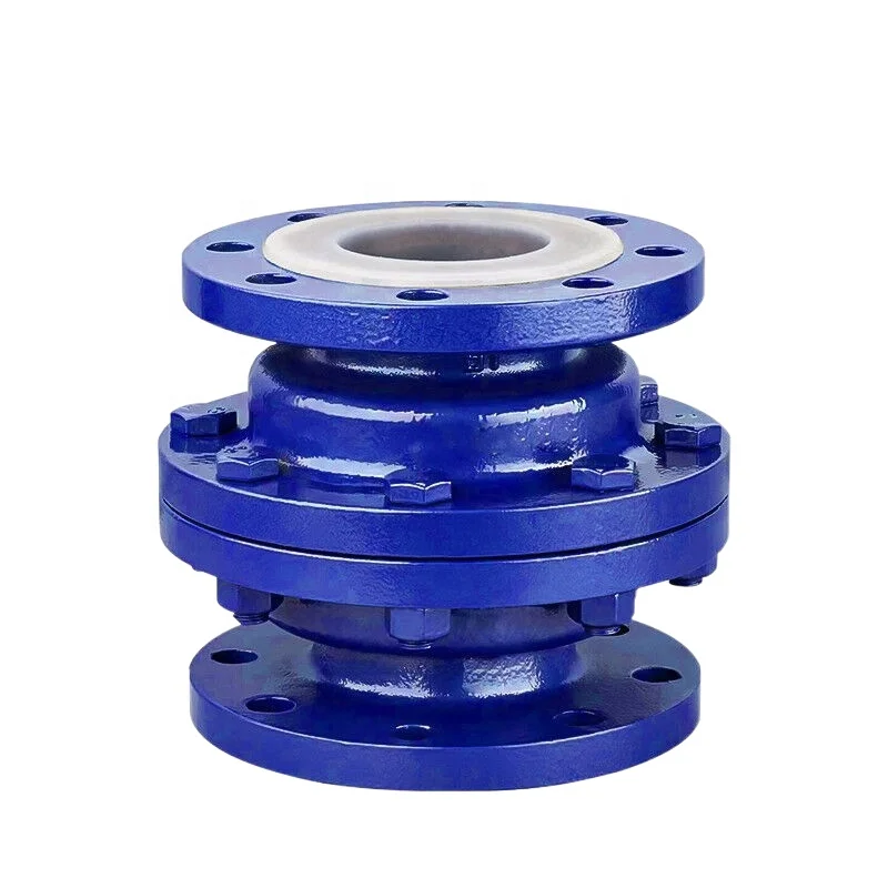 Углеродистая сталь фунта pn16 PTFE PFA F46 резиновый фланец с подвижным концом обратный клапан для химических заводов.