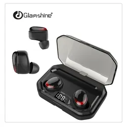 5.0 TWS Wireless Earphones Headsets Headphones Stereo Earbuds with Charging Case