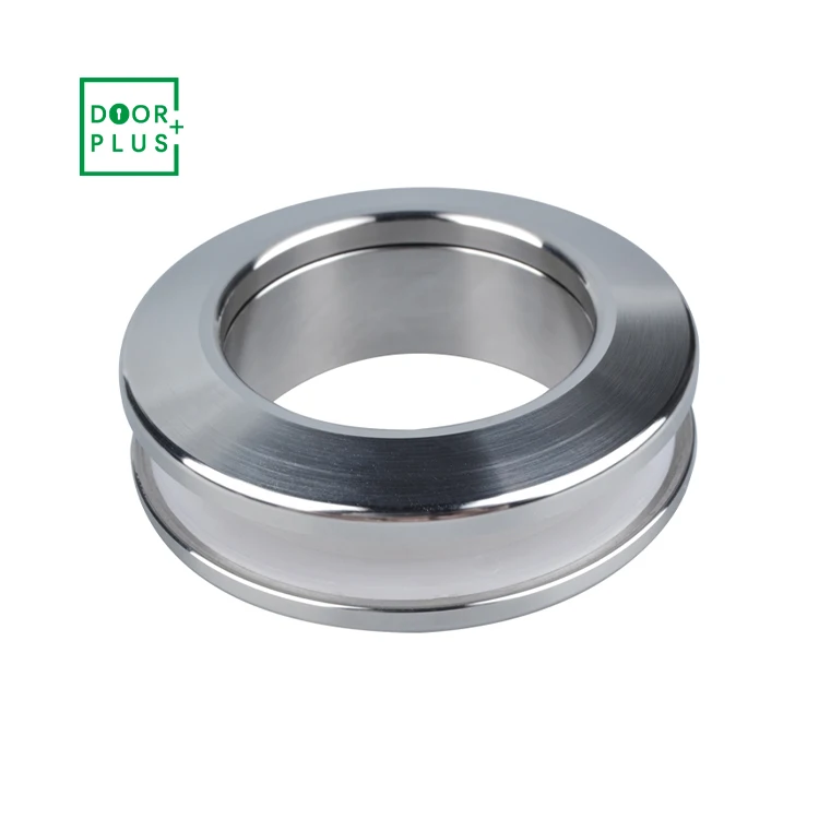 Doorplus Glass Bathroom Accessories Stainless Steel Small One Sided Round Glass Shower  Door Knob